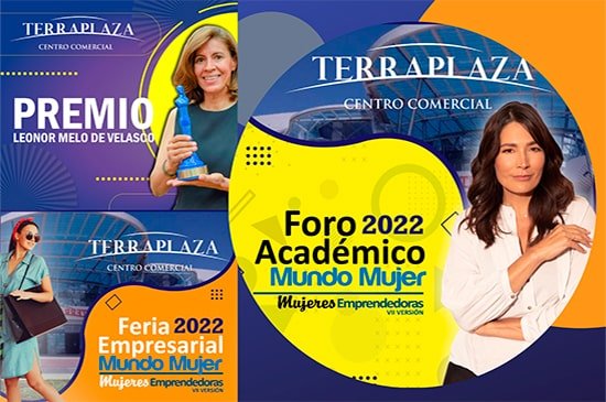 Feria y Foro Mundo Mujer 2022 en el centro comercial Terraplaza de Popayán